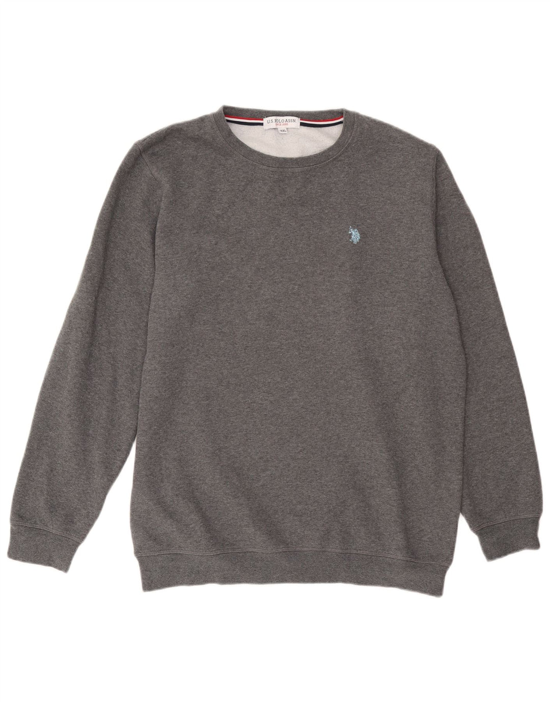 U.S. Polo Assn. Herre Sweatshirt Jumper 2XL Grå Bomuld