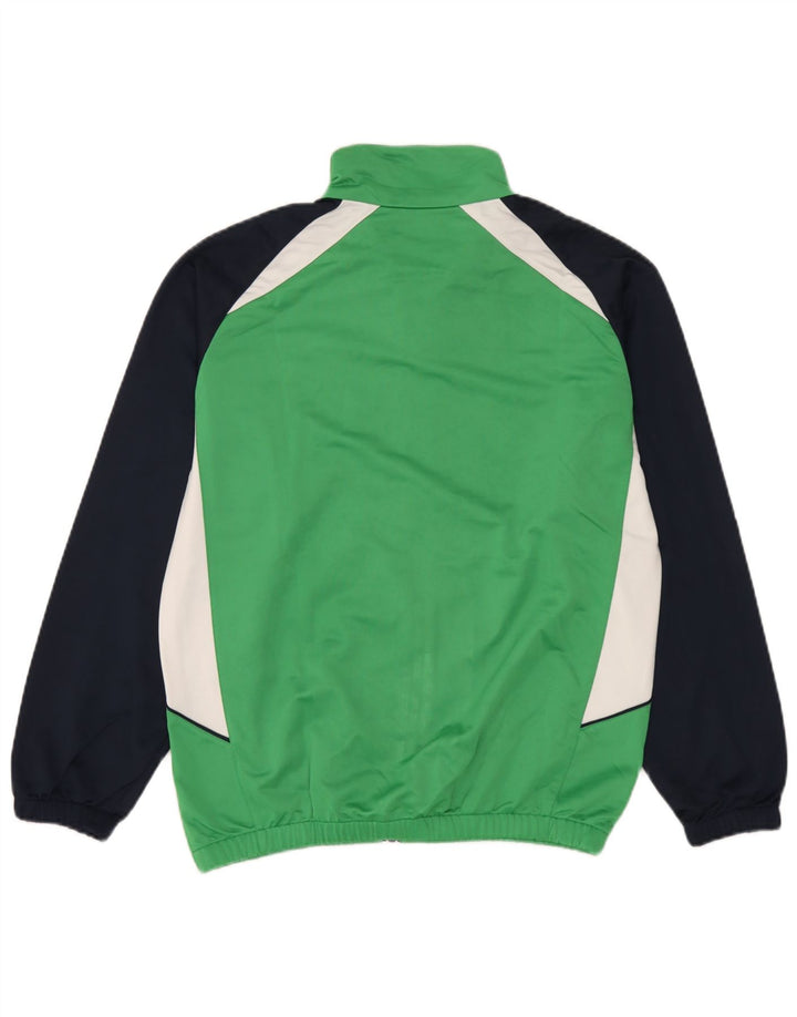 Umbro Herre grafisk træningsdragt Topjakke Medium Grøn Colourblock Polyester