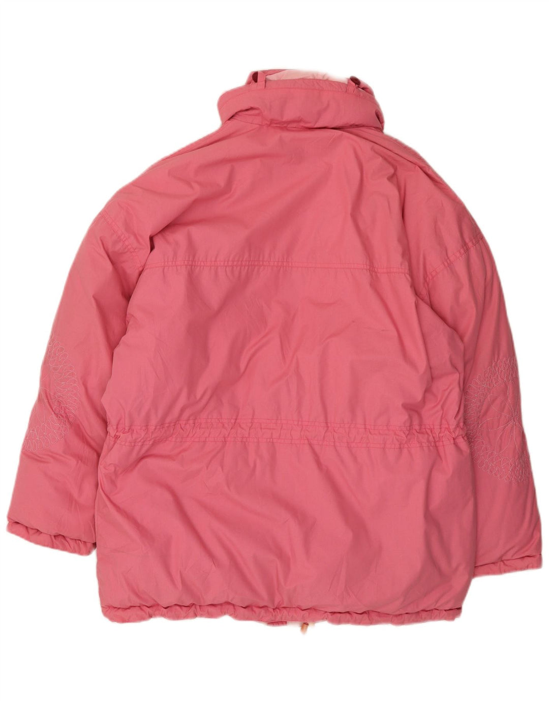 Diadora Kvinders Grafisk Oversized Polstret Jakke UK 10 Lille Pink Polyester