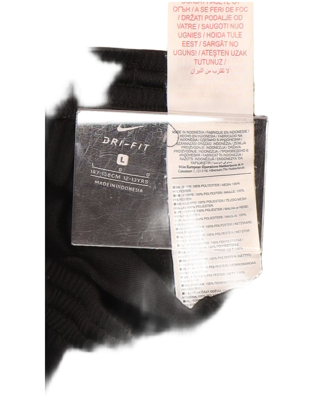Nike Boys Dri Fit træningsdragt Bukser Joggers 12-13 år Large Sort