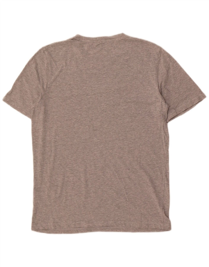 Jack & Jones Herre grafisk T-shirt Top mellemgrå bomuld