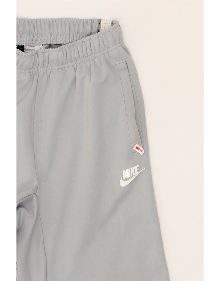 NIKE Træningsdragt bukser til mænd Joggers Small Grå Colourblock Polyester