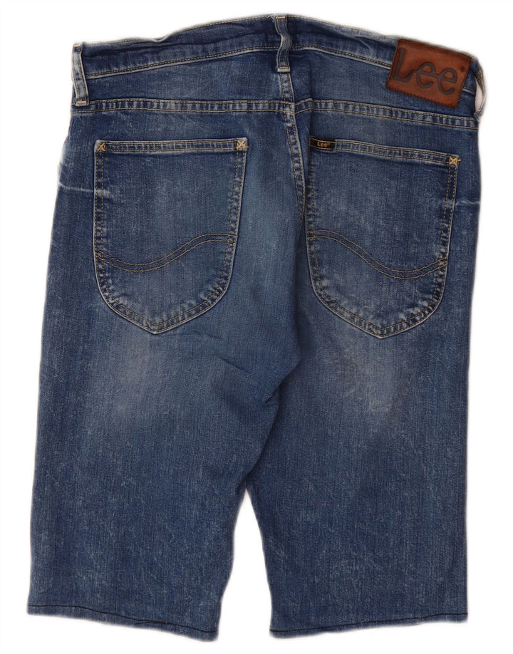 Lee Herre denimshorts W31 Medium Blue Bomuld