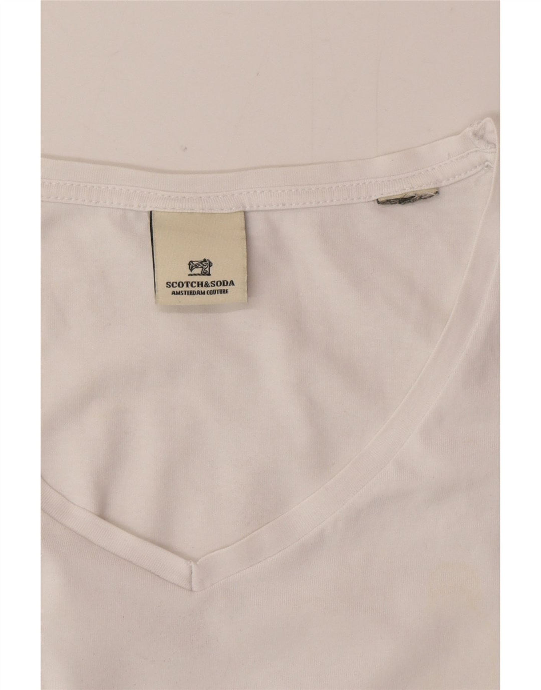 Scotch & Soda Herre T-Shirt Top Stor Hvid