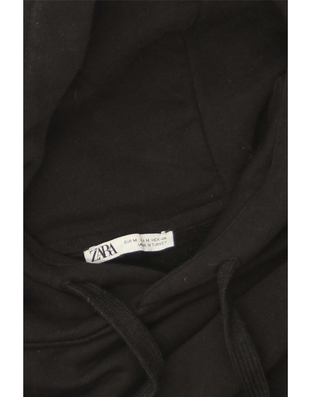 Zara Herre hættetrøje Jumper Medium Sort
