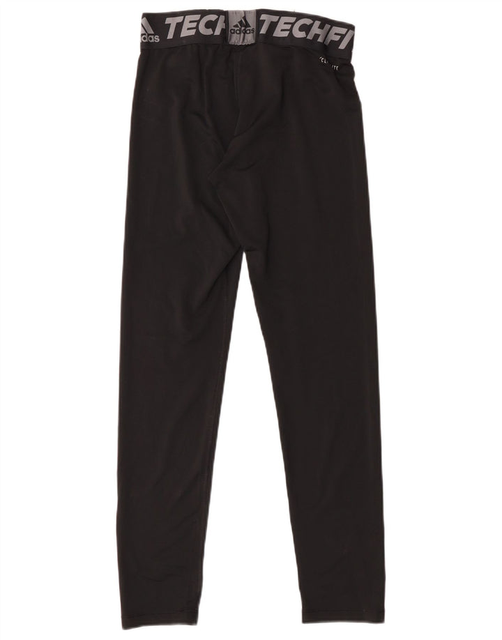 Adidas drenge Climalite grafiske leggings 13-14 år sort polyester