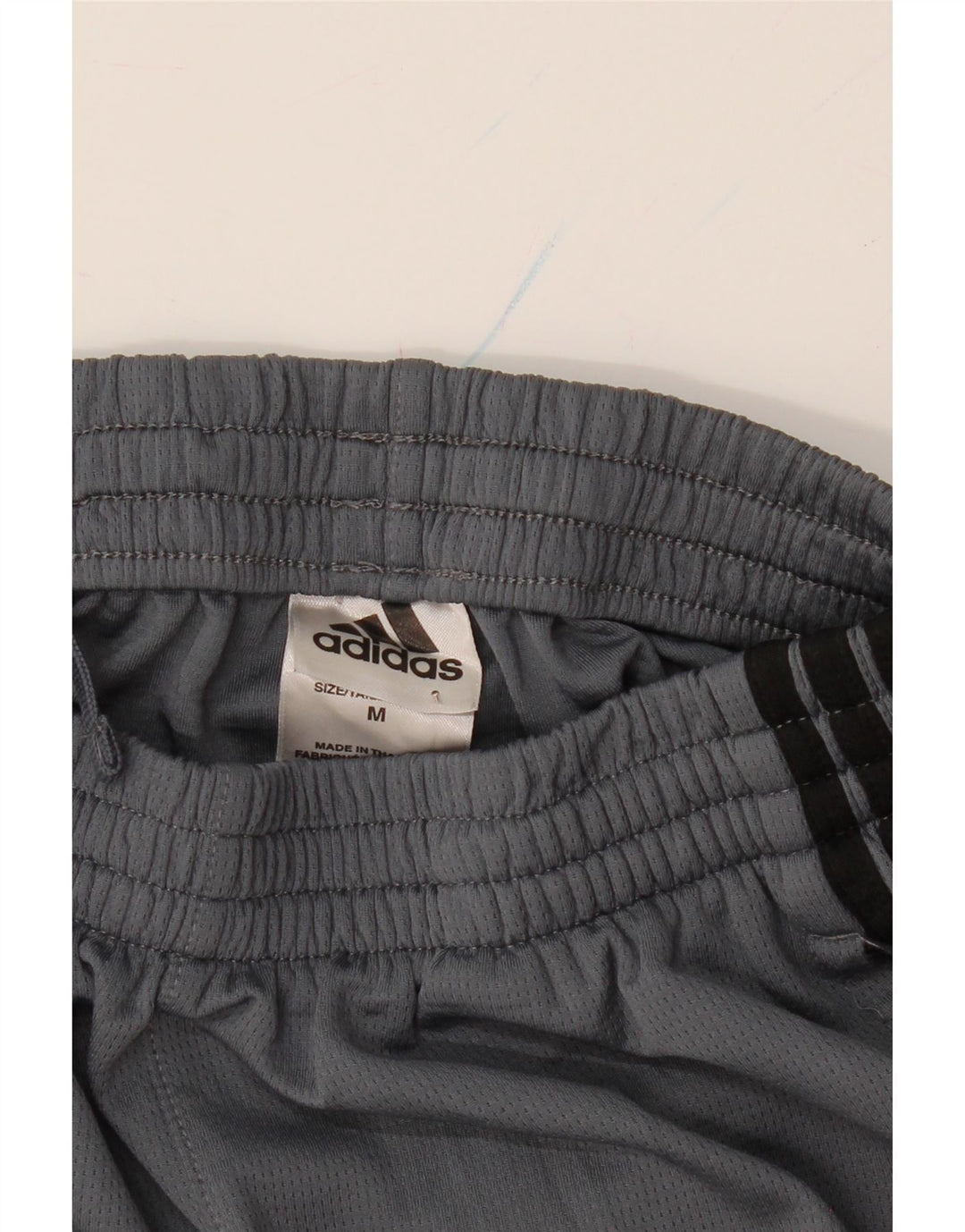 ADIDAS Boys Sport Shorts 7-8 Years Medium  Grey Polyester Vintage Adidas and Second-Hand Adidas from Messina Hembry 