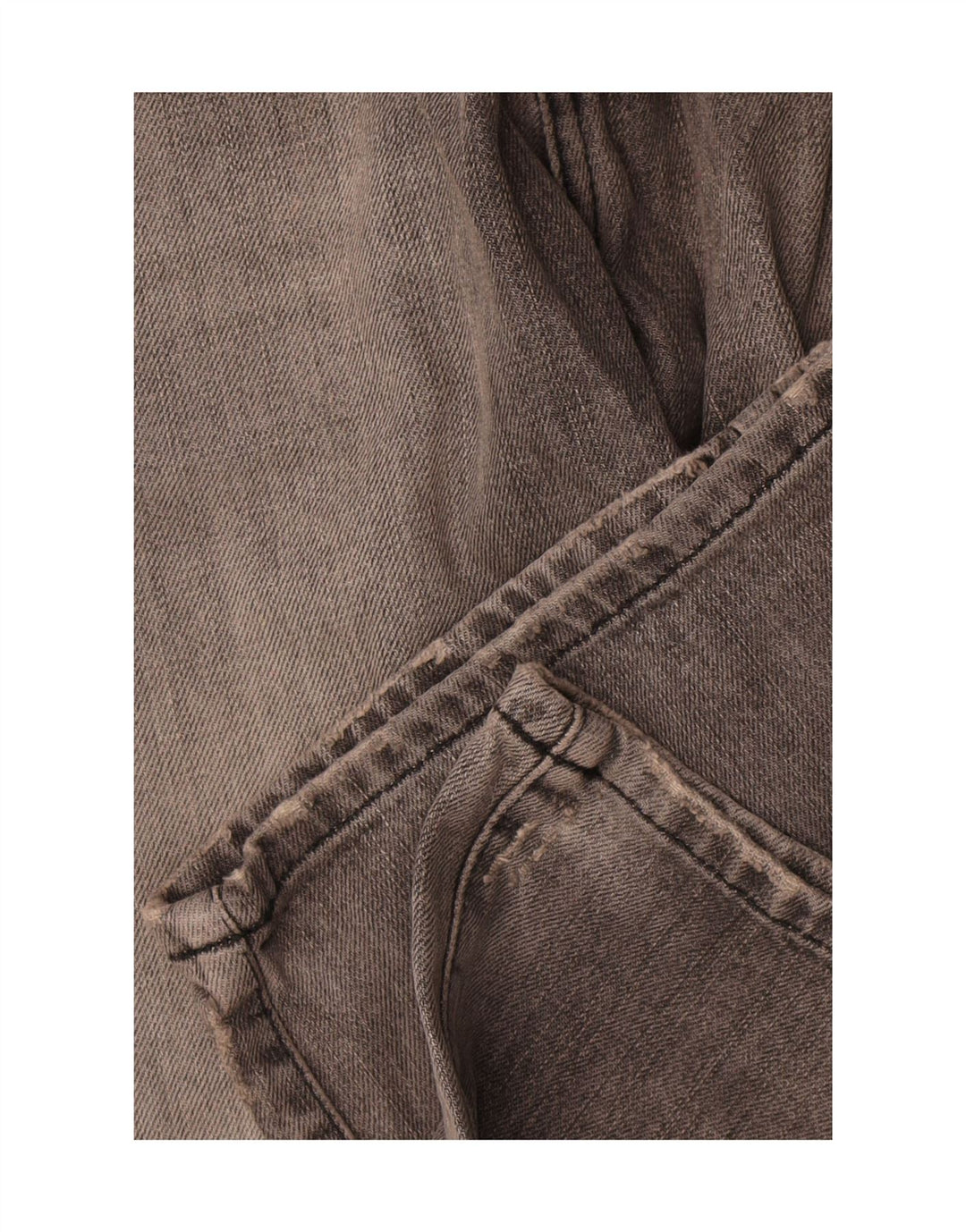 Zara Straight Jeans til mænd EU 38 Small W38 L35 Grå Bomuld