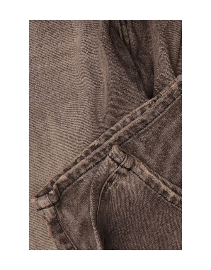 Zara Straight Jeans til mænd EU 38 Small W38 L35 Grå Bomuld