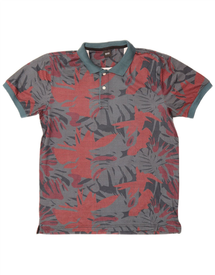 Hugo Boss Polo Shirt til mænd Stor flerfarvet bomuld