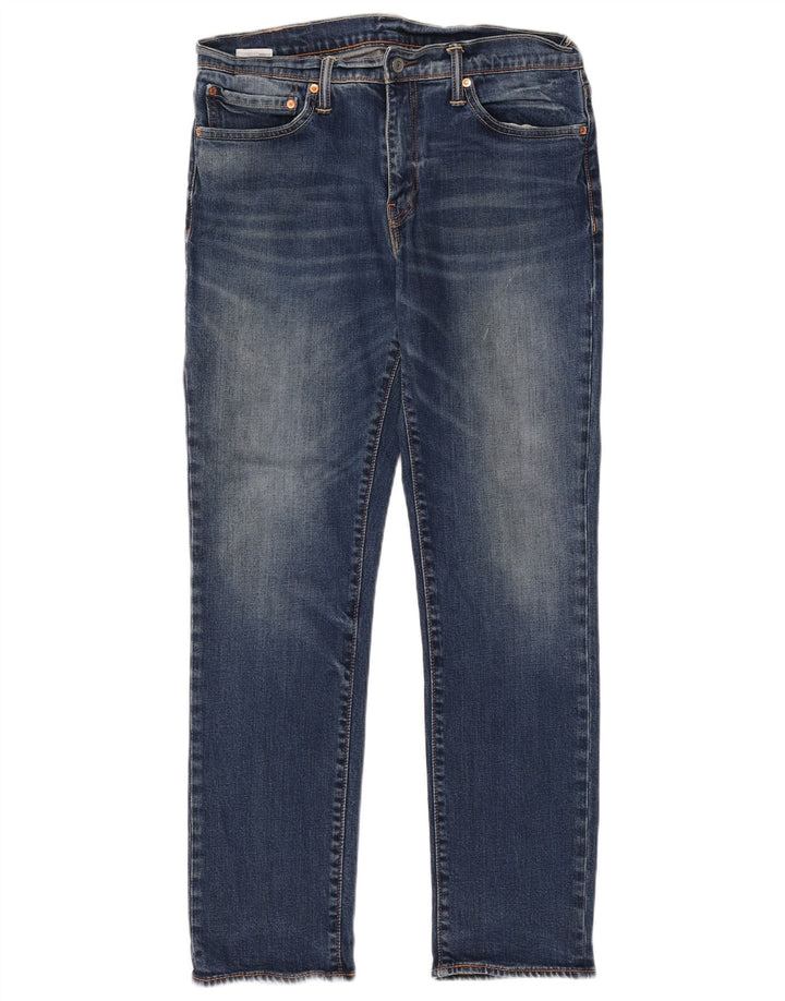Levi's Dame 511 Slim Jeans W34 L32 Marineblå Bomuld
