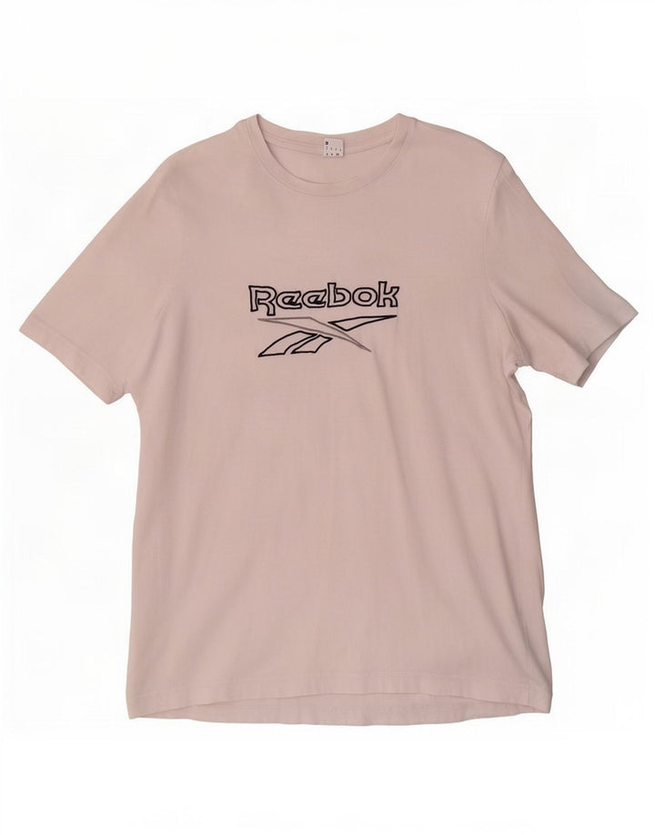 Reebok Herre grafisk T-shirt top lille hvid bomuld