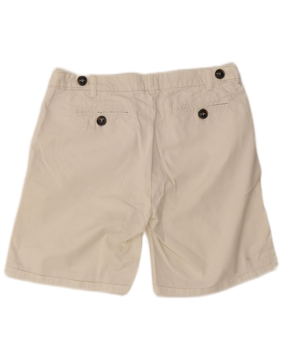 Refrigue Chino Shorts til kvinder EU 40 Medium W30 Beige Bomuld