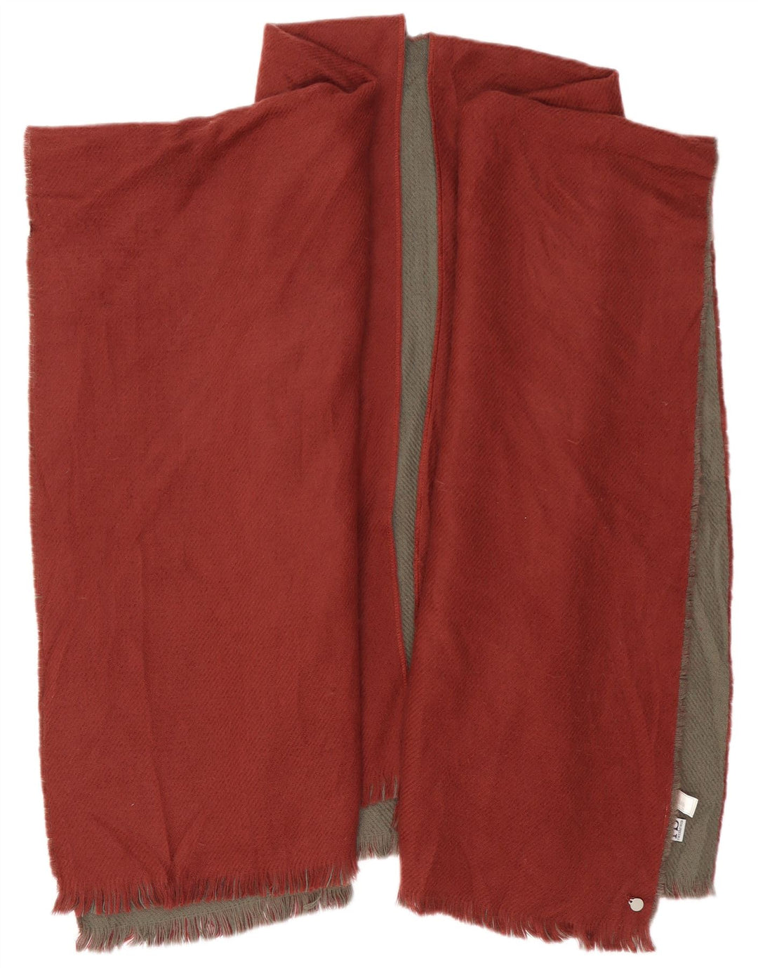 Roccobarocco Dame Poncho Coat One Size Bourgogne Akryl