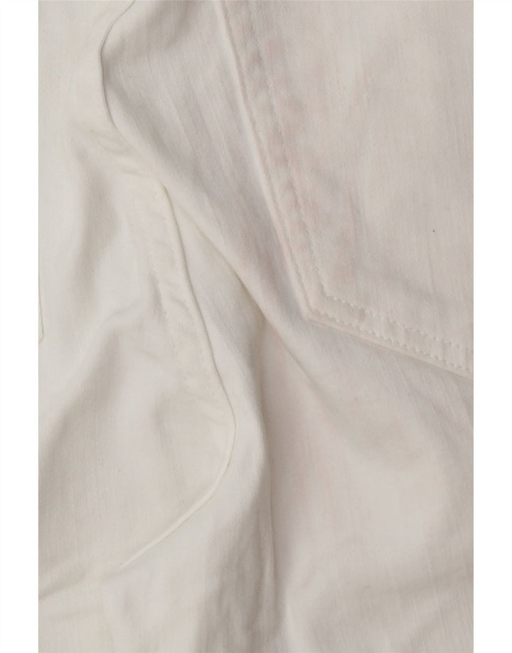 J. CREW Womens Straight Jeans W29 L26 White Cotton Vintage J. Crew and Second-Hand J. Crew from Messina Hembry 