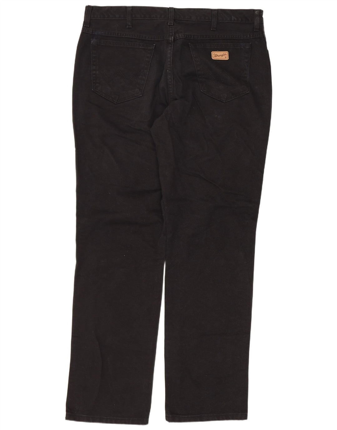 Wrangler Herre Texas Straight Jeans W40 L34 Sort Bomuld