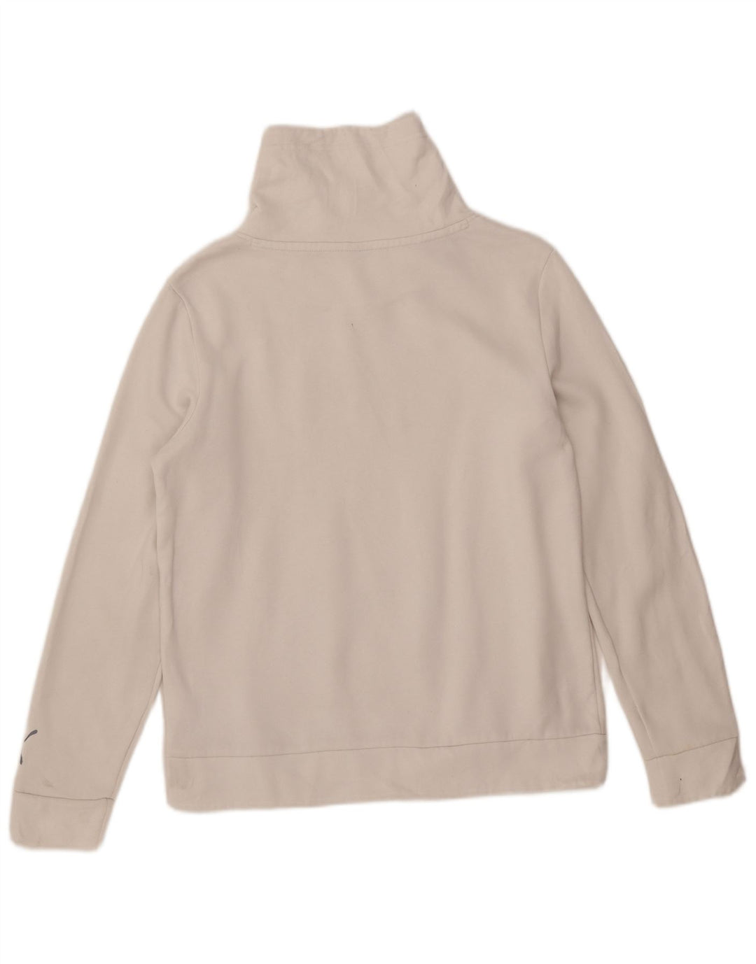 Puma Graphic Sweatshirt Jumper UK 14 Medium White Bomuld