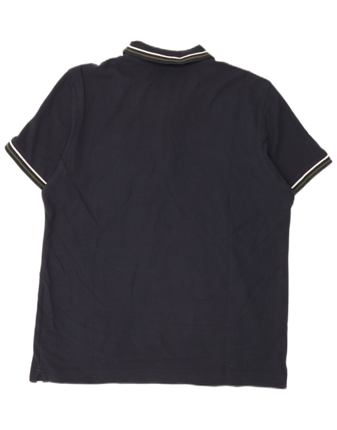 Lotto Herre poloshirt Medium marineblå stribet bomuld