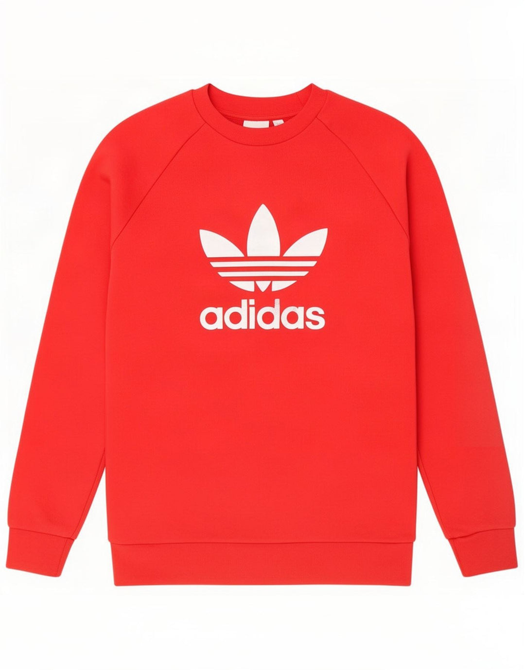 Adidas grafisk sweatshirt til mænd, lille rød bomuld