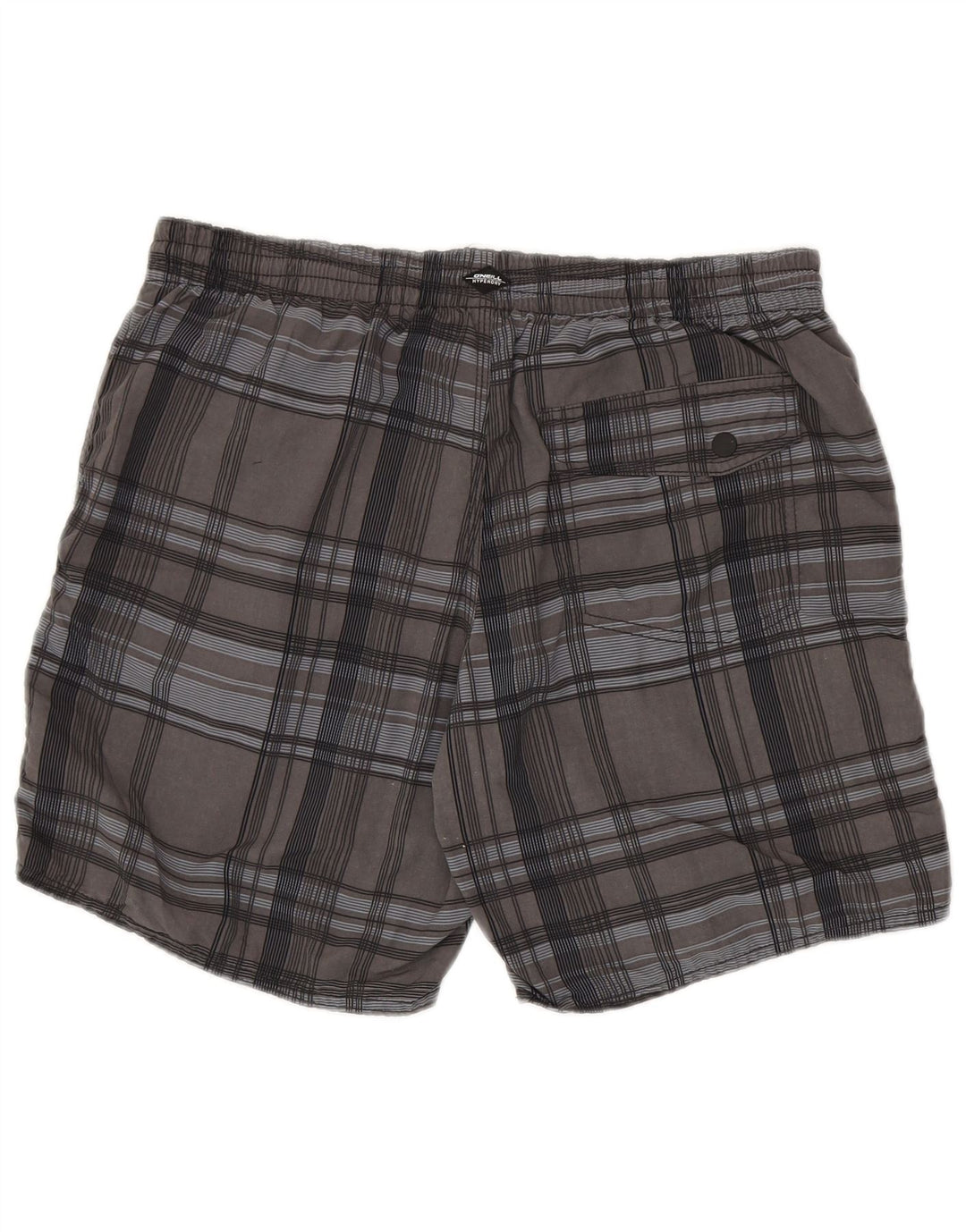 O'Neill Badeshorts til mænd mellemgrå ternet polyester