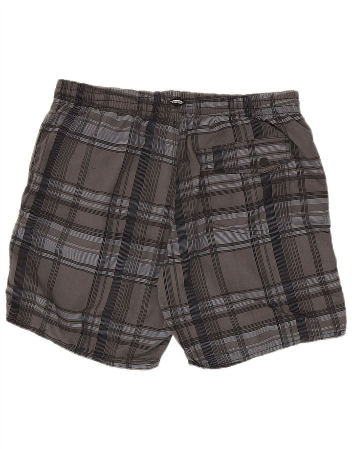 O'Neill Badeshorts til mænd mellemgrå ternet polyester
