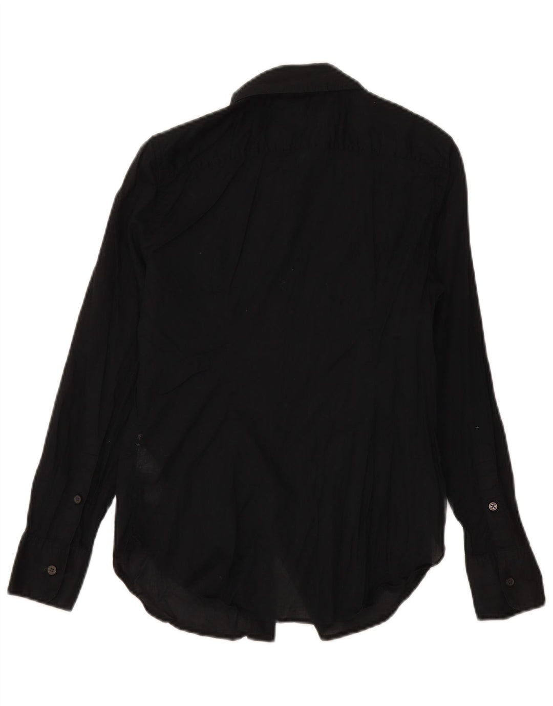 J. CREW Womens Slim Fit Shirt US 2 XS Black Cotton