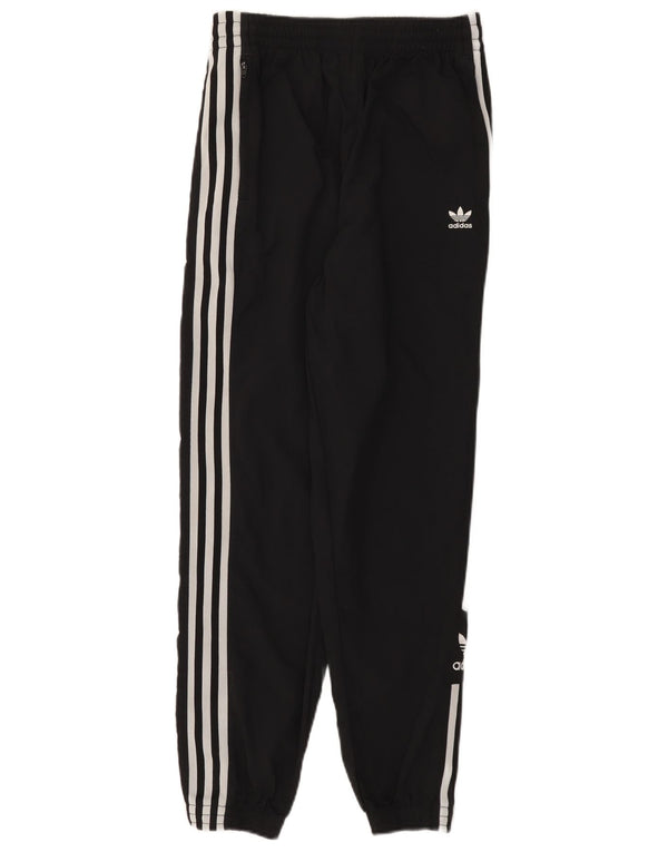 Adidas Dame træningsdragt Bukser Joggers UK 10 Small Black Polyamide