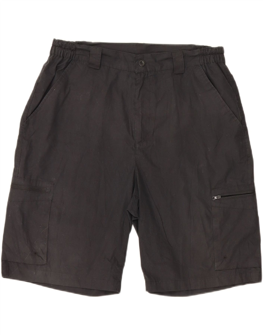 Mountain Warehouse Herre Cargo Shorts W36 Large Black Polyester