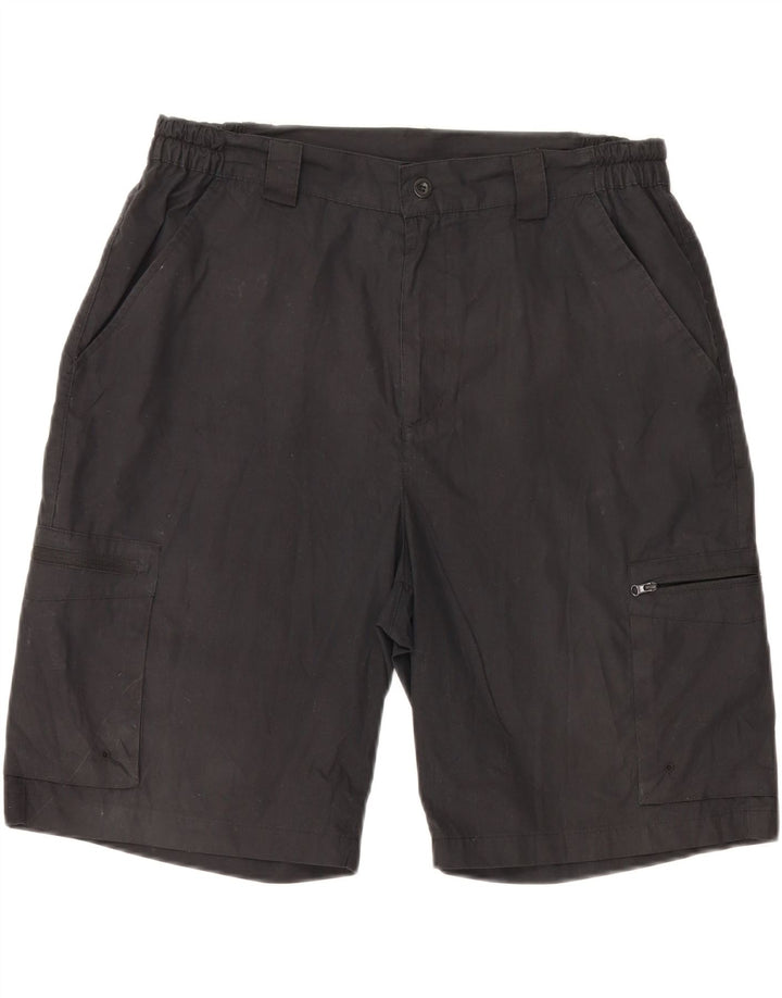 Mountain Warehouse Herre Cargo Shorts W36 Large Black Polyester