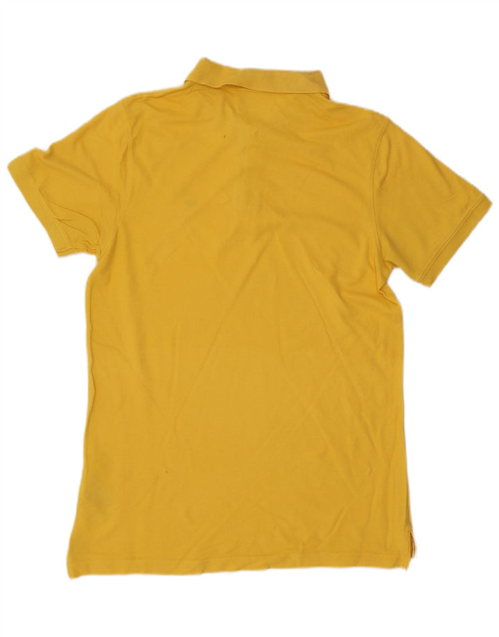 Tommy Hilfiger Herre Polo Shirt Stor Gul Bomuld