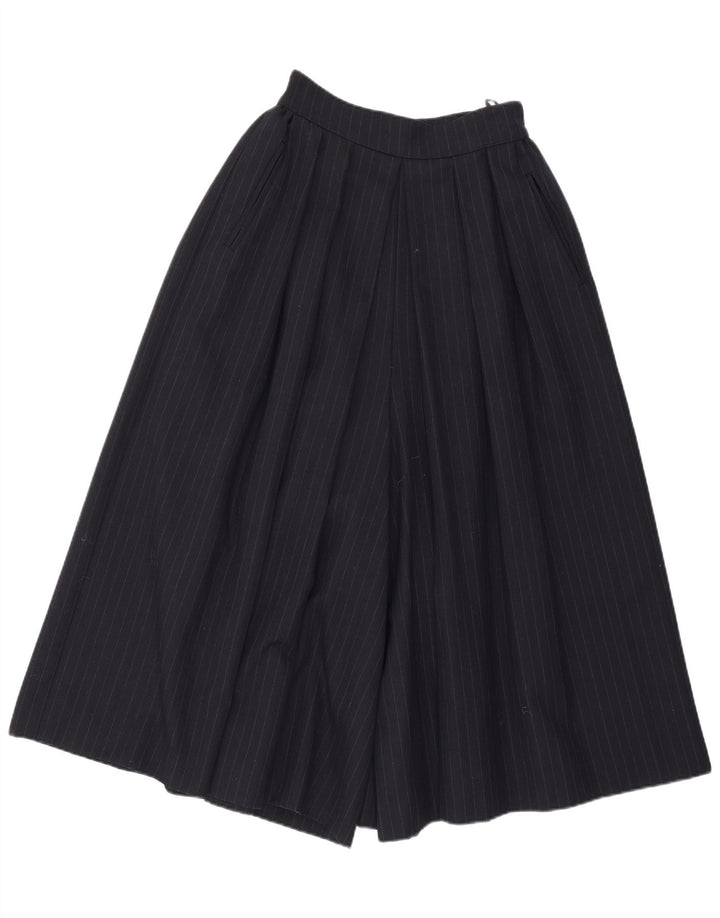 JOHN ROCHA Dame Flare Casual Bukser UK 10 Small W25 Navy Blue