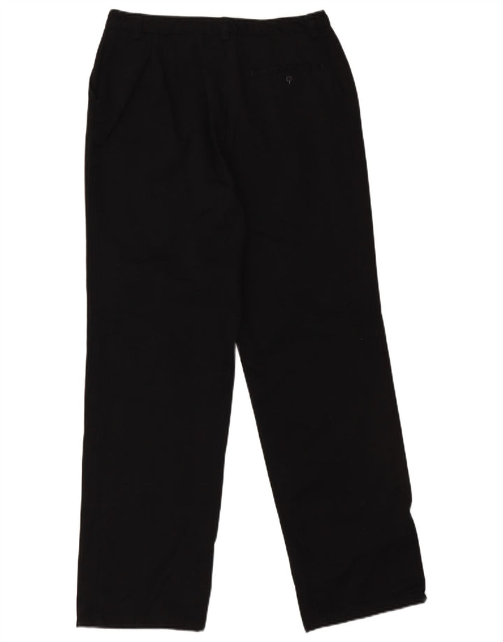 EDDIE BAUER Lige Chinobukser til kvinder EU 40 Medium W30 L30 Sort