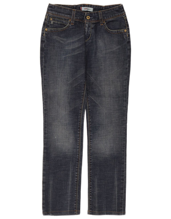 Levi's Dame 571 Slim Jeans W30 L30 Blå Bomuld