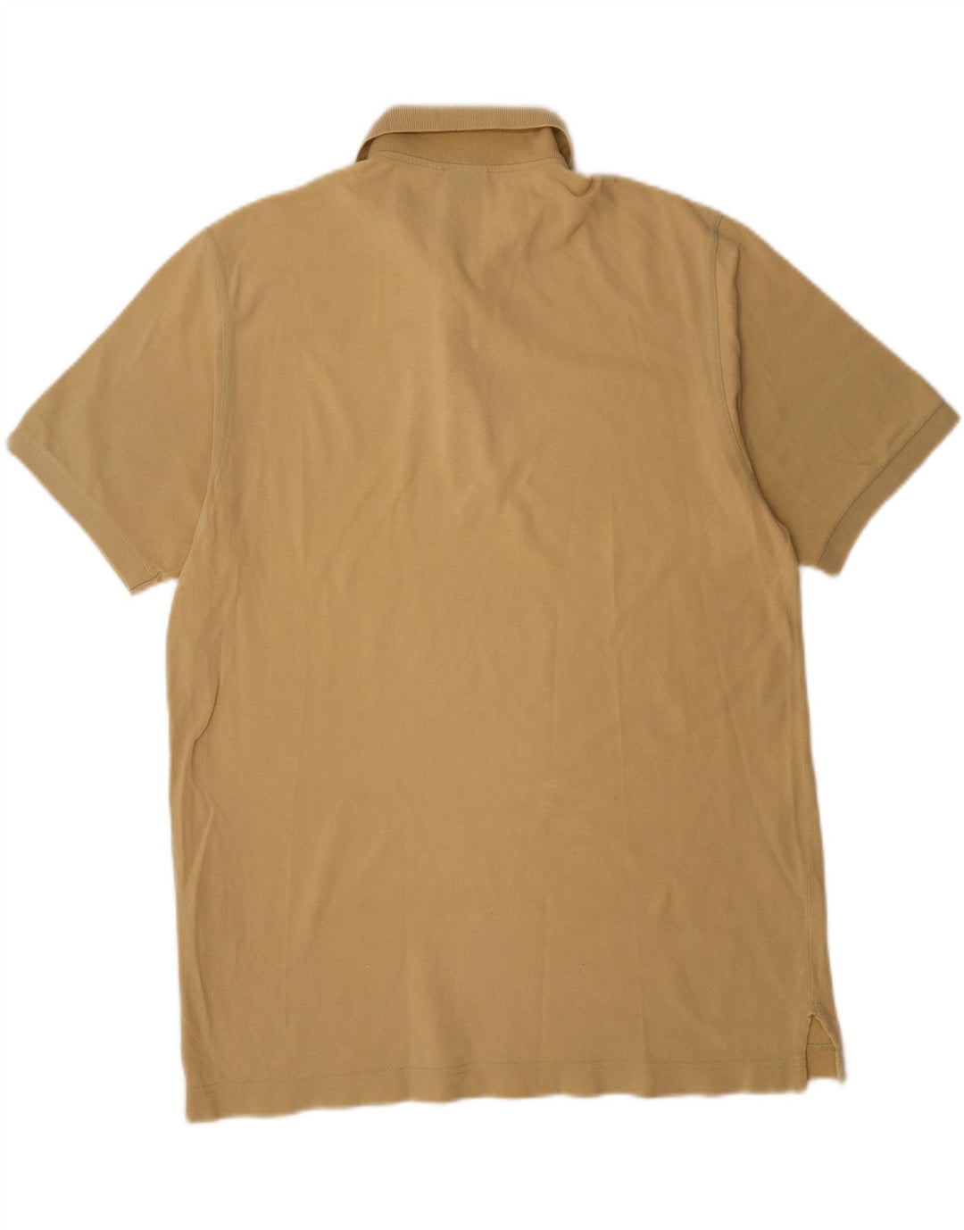 INVICTA Mens Polo Shirt Large Beige Cotton Vintage Invicta and Second-Hand Invicta from Messina Hembry 
