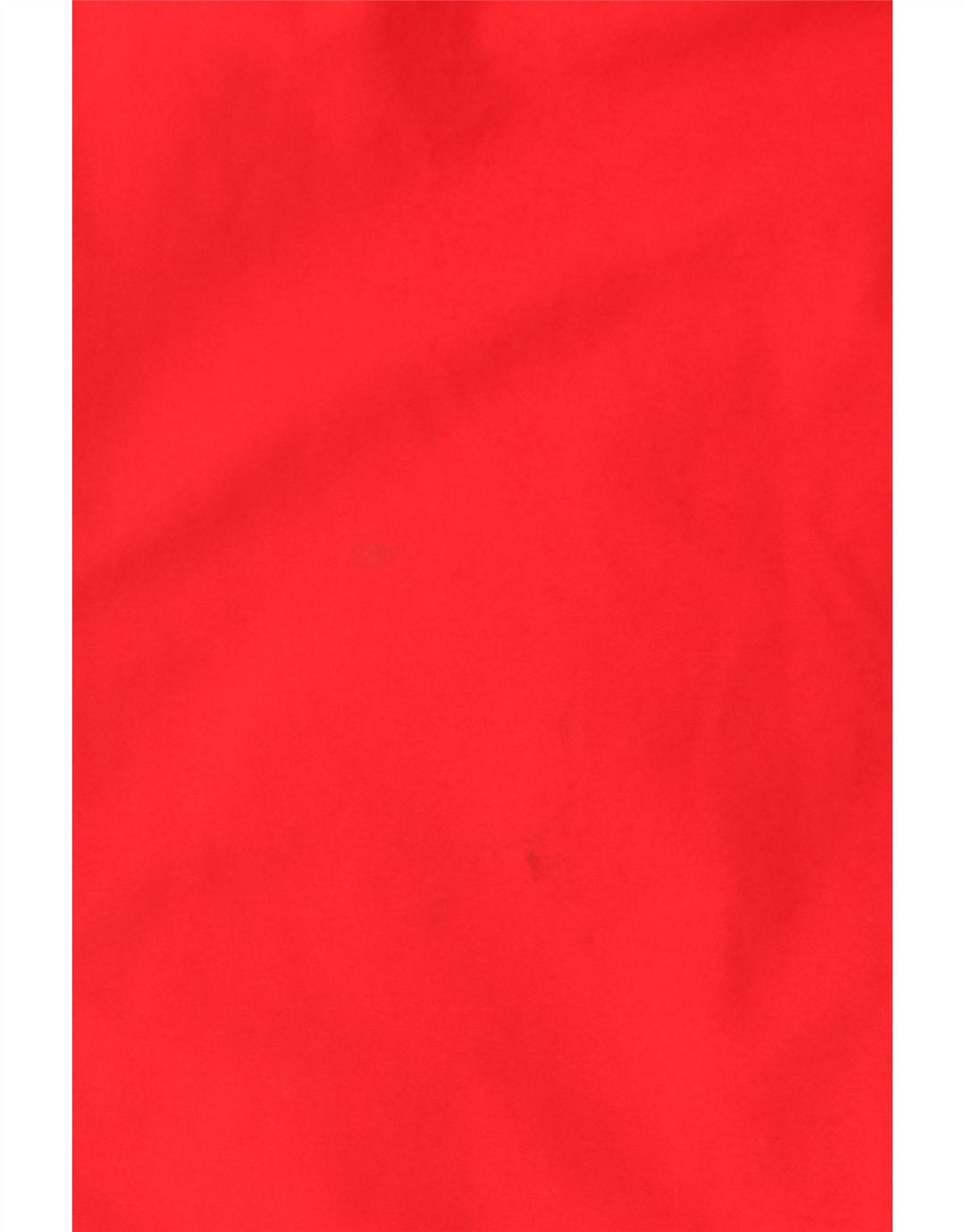 Adidas Regnjakke med hætte til mænd UK 42/44 Large Red Colourblock Polyester