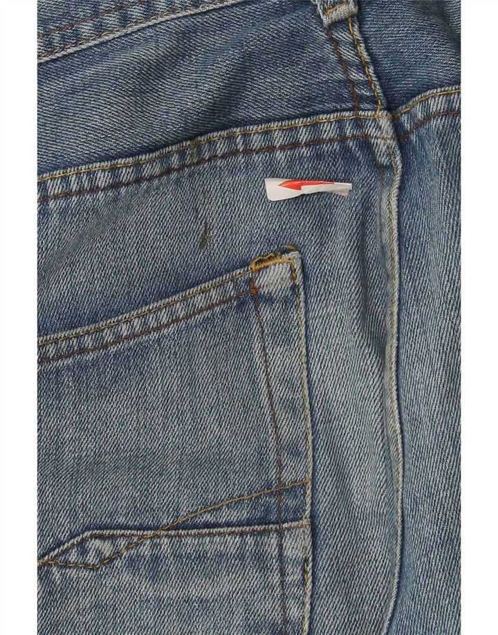 Zara Straight Jeans til mænd EU 34 Large W34 L31 Blå