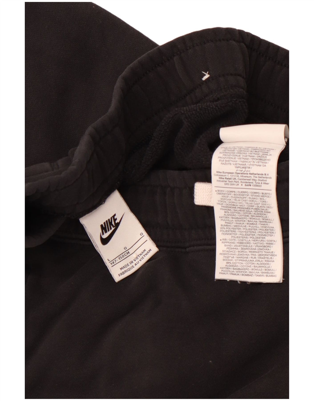 NIKE Drenge Grafisk træningsdragt Bukser Joggers 12-13 år Large Sort