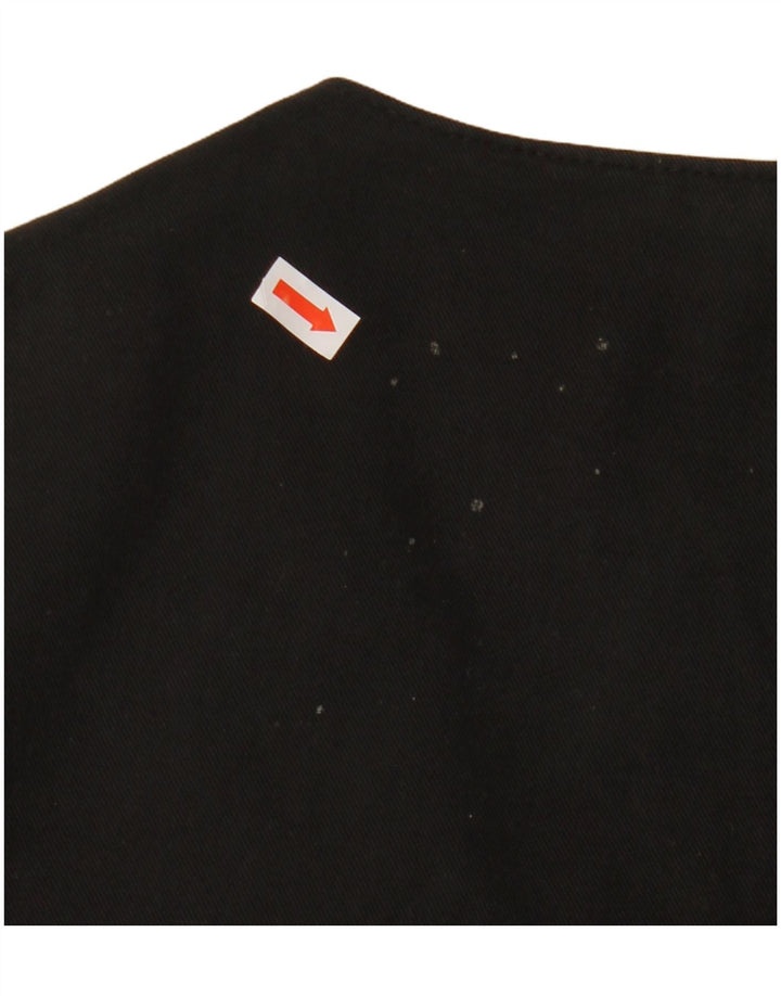 Hidepark Herre Lædervest 2XL Sort Læder