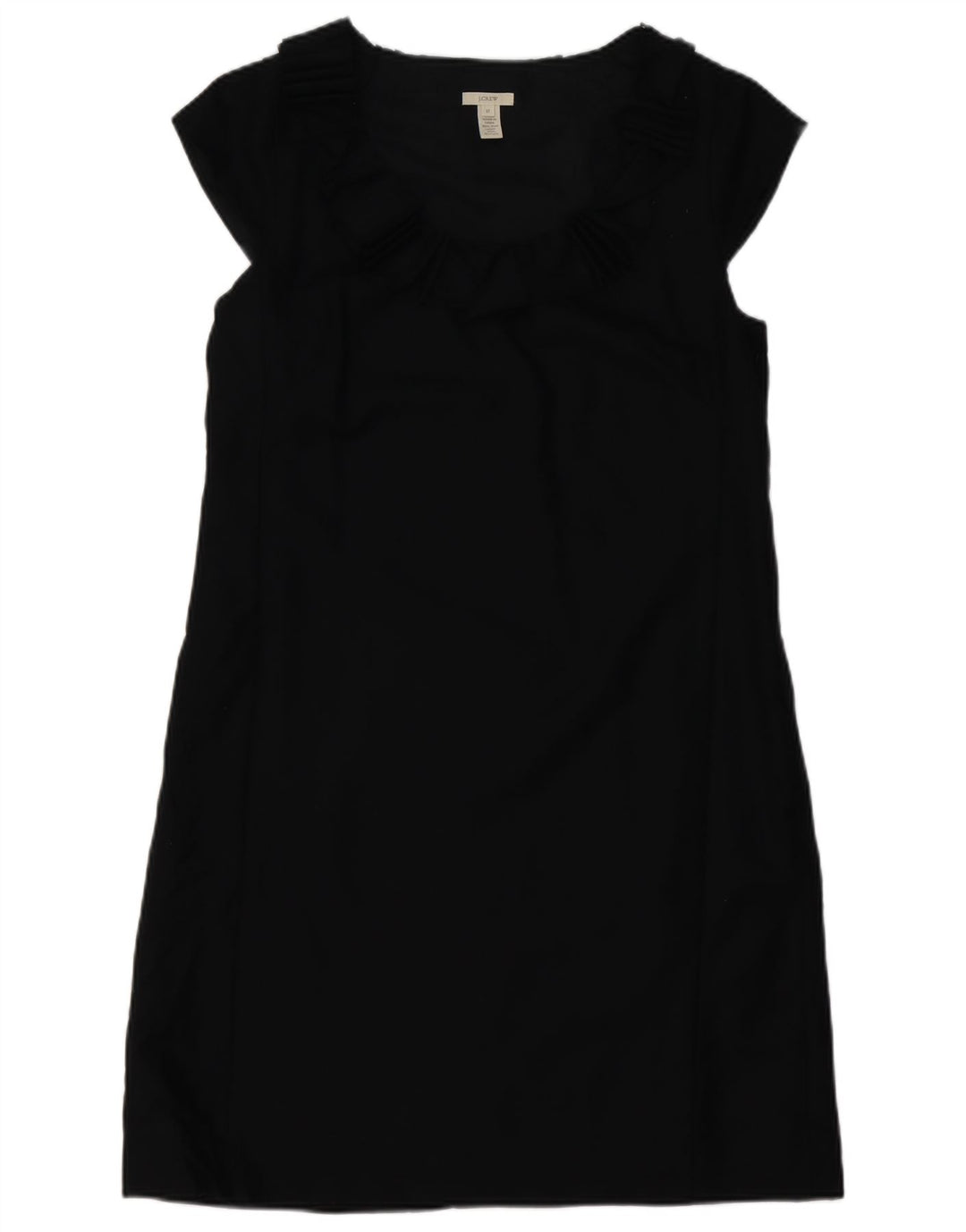 J. CREW Dame A-Line Kjole US 12 Stor sort uld