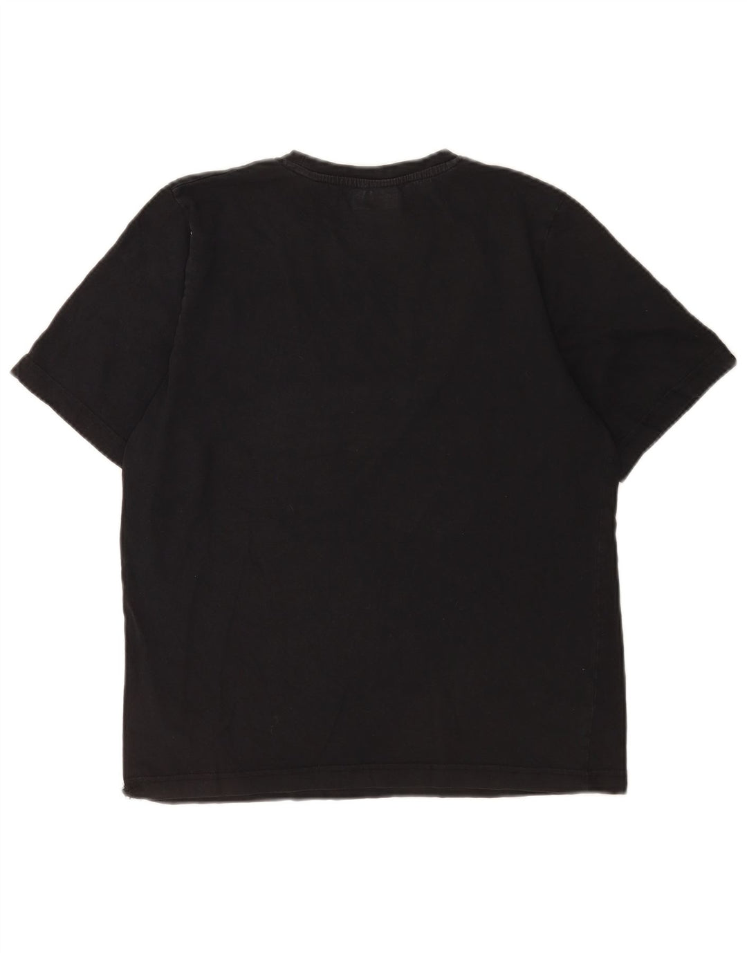 Kappa Herre Grafisk T-Shirt Top Lille Sort