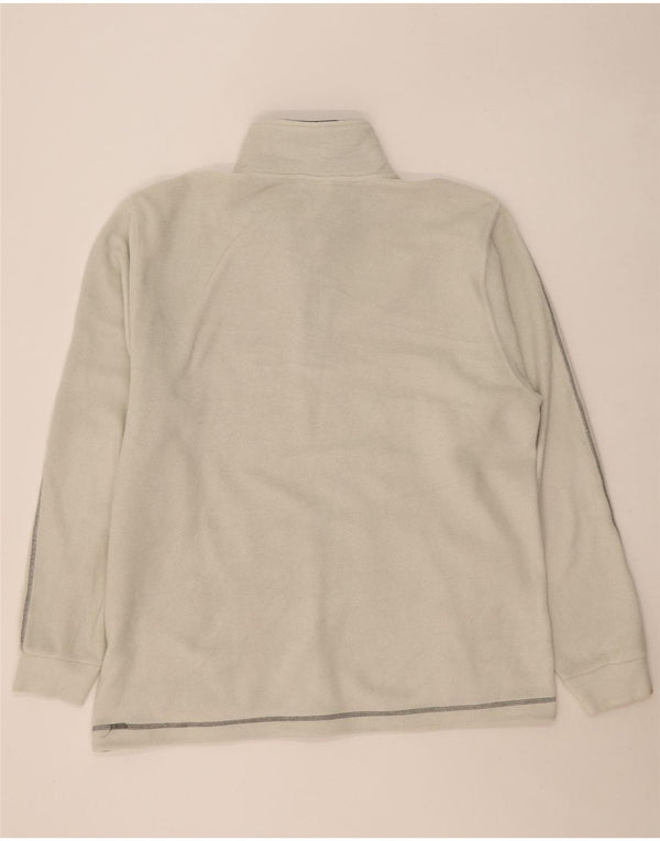 Diadora Herre lynlås-hals Fleece Jumper 2XL Off White Polyester