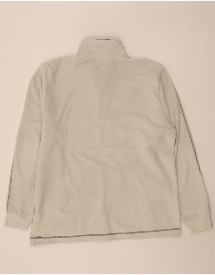 Diadora Herre lynlås-hals Fleece Jumper 2XL Off White Polyester