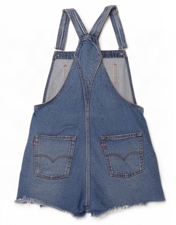 Levi's Womens Dungarees Denim Shorts Medium W32 Blue Cotton