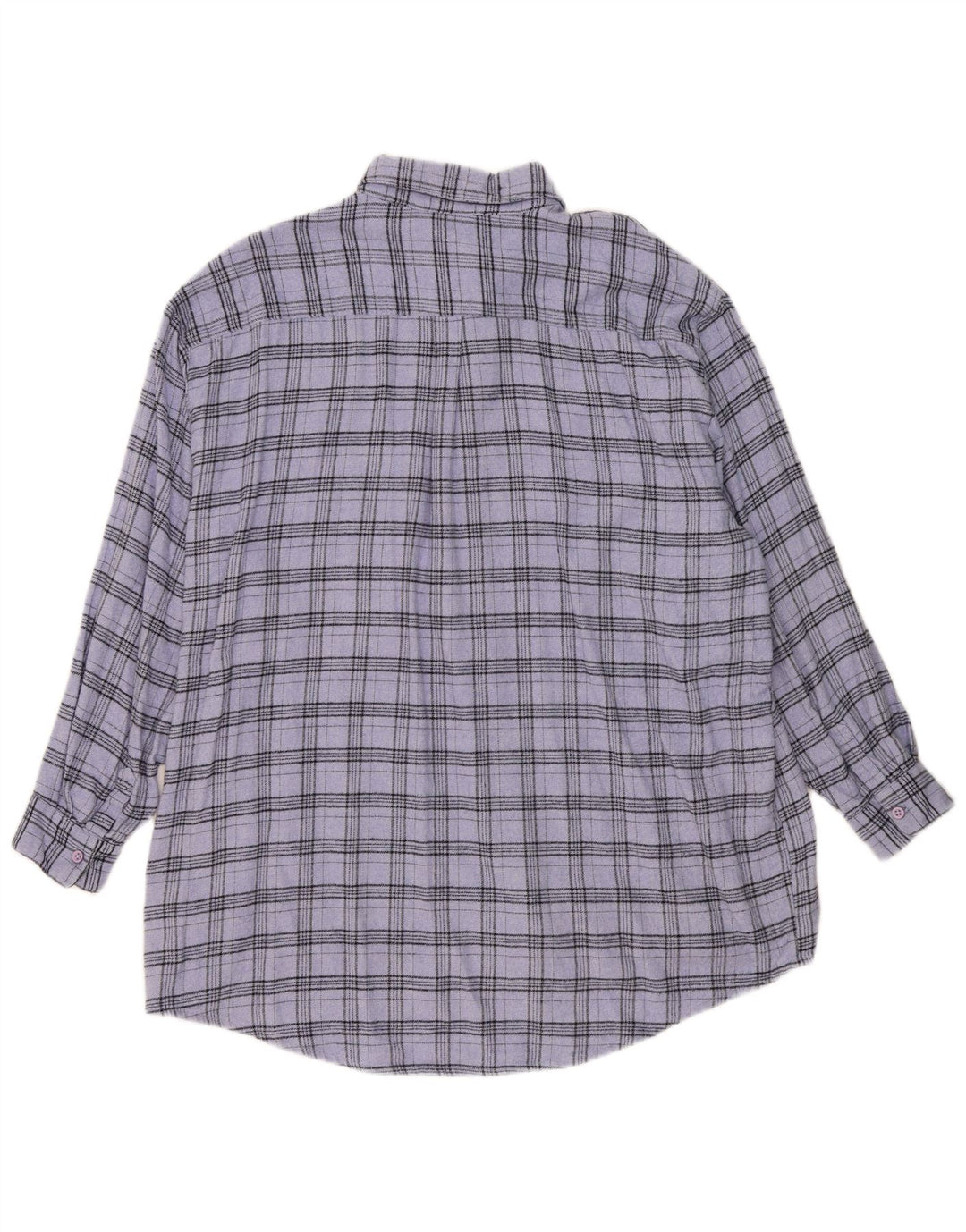 Jack Wills Dame Oversized skjortekjole UK 12 Mellem blå ternet bomuld