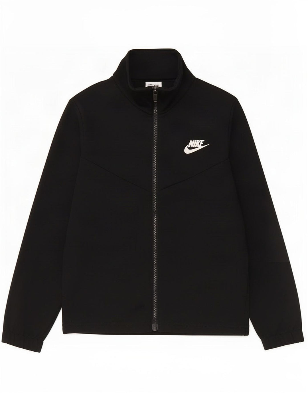 Nike drenge grafisk træningsdragt topjakke 8-9 år Lille sort polyester