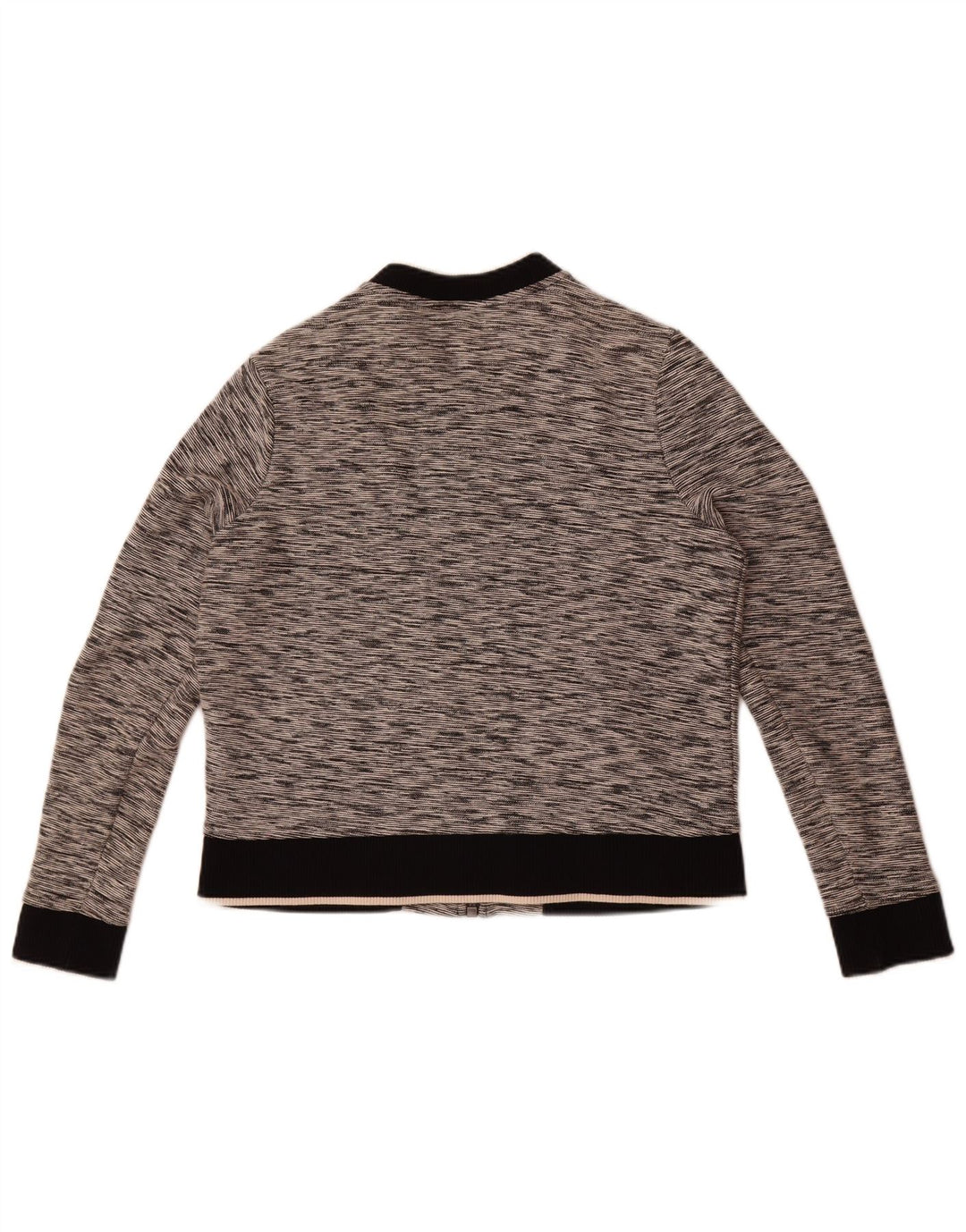 Tommy Hilfiger Dame træningsdragt Topjakke UK 12 Medium Grey Flecked Bomuld