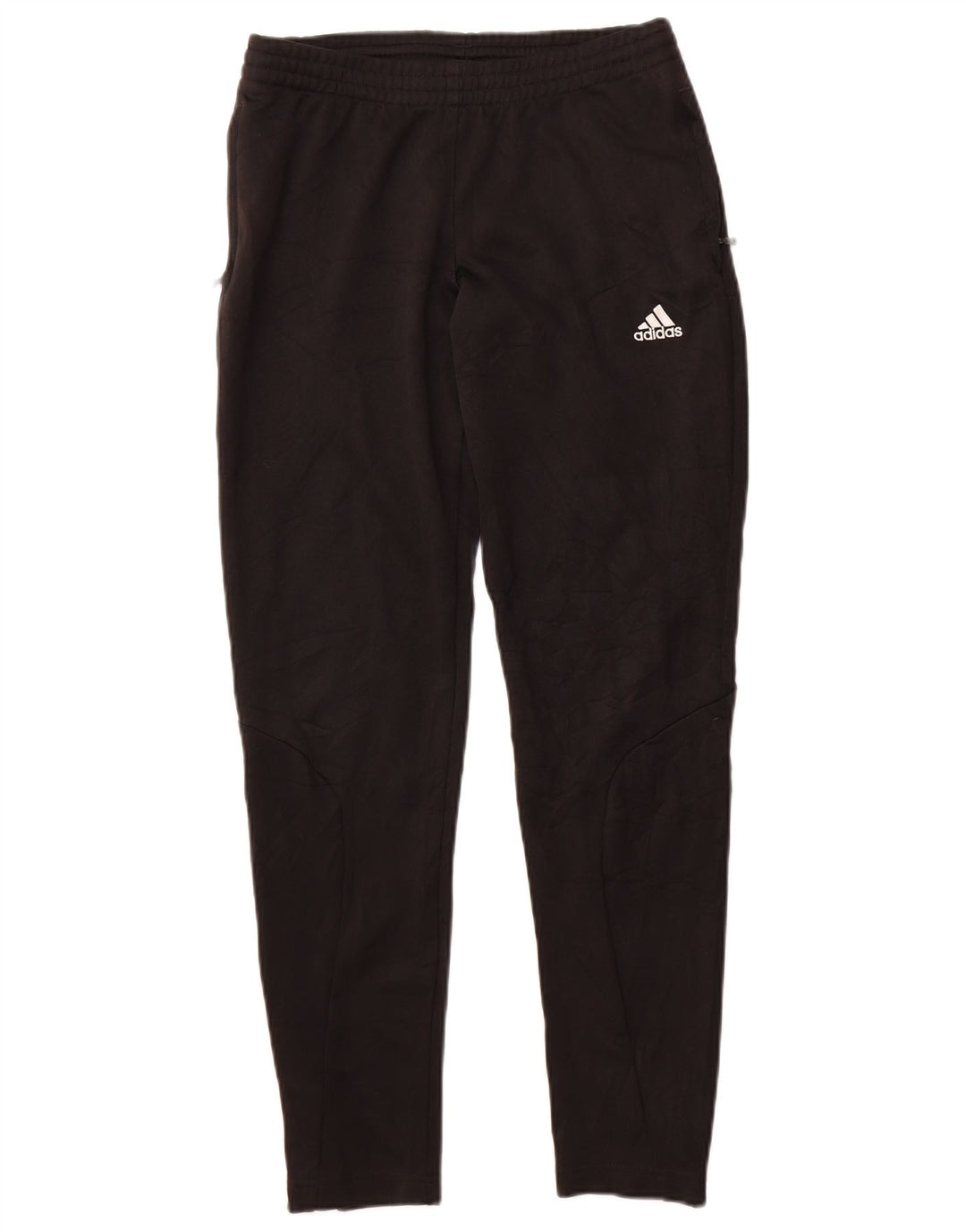 Adidas Dame Climalite Joggers Træningsdragt Bukser UK 12/14 Medium Black