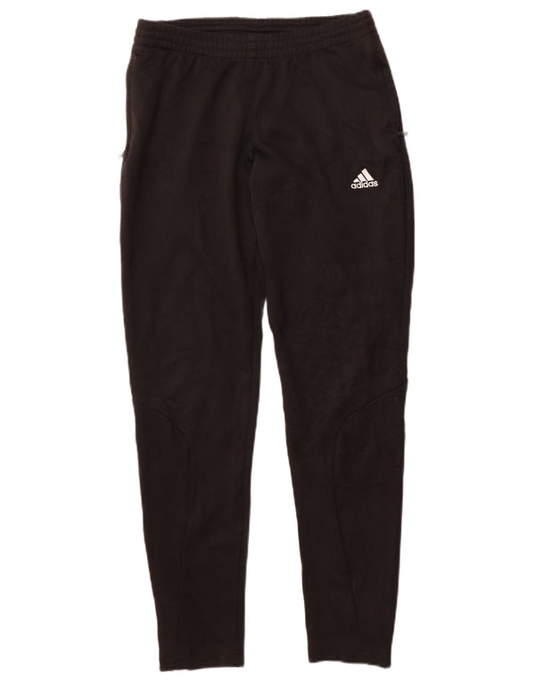 Adidas Dame Climalite Joggers Træningsdragt Bukser UK 12/14 Medium Black