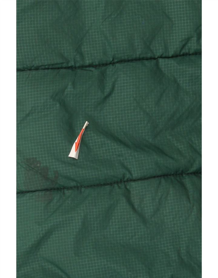 Marks & Spencer Boys Polstret Gilet med hætte 11-12 år grøn polyester