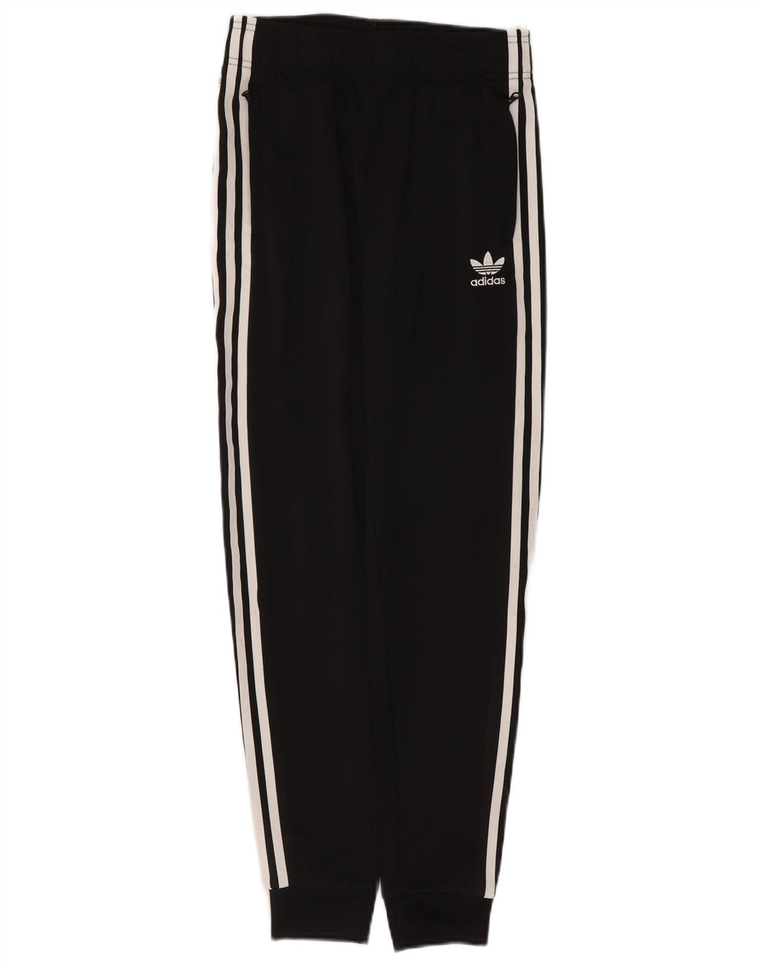 Adidas Drenge Træningsdragt Bukser Joggers 13-14 År Sort Polyester